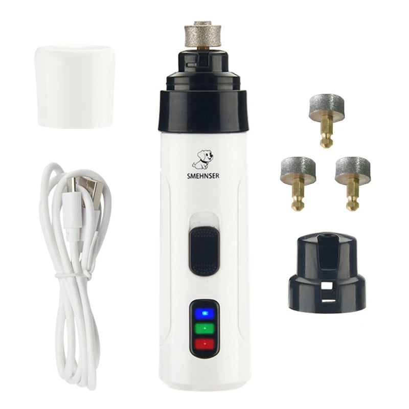 Ultra-Quiet Rechargeable Pet Nail Trimmer