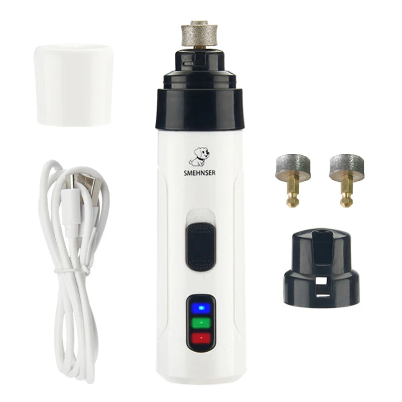 Ultra-Quiet Rechargeable Pet Nail Trimmer