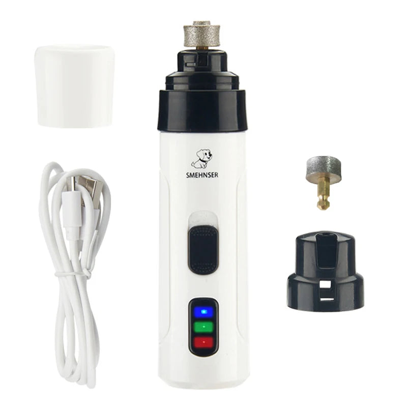 Ultra-Quiet Rechargeable Pet Nail Trimmer