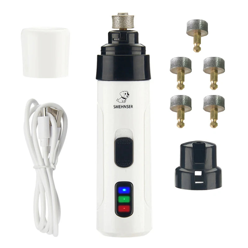 Ultra-Quiet Rechargeable Pet Nail Trimmer