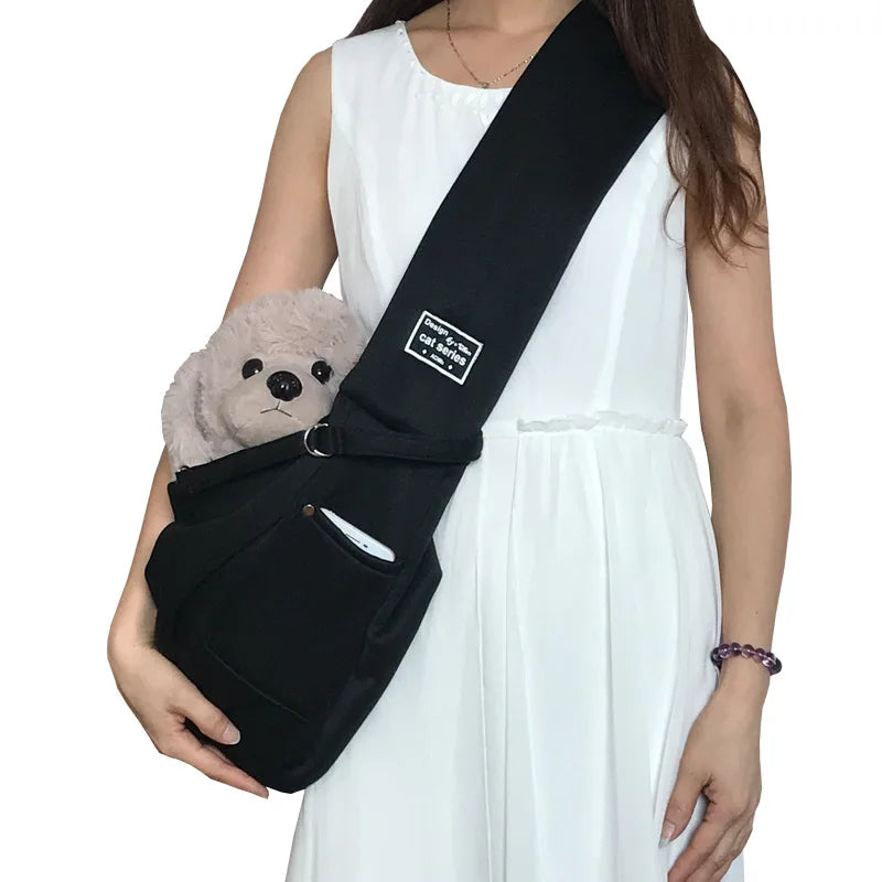 Cotton Pet Sling Bag