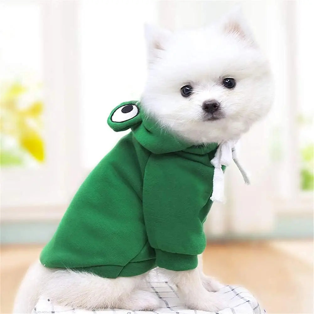 Cute Frog Hoodie for Pet