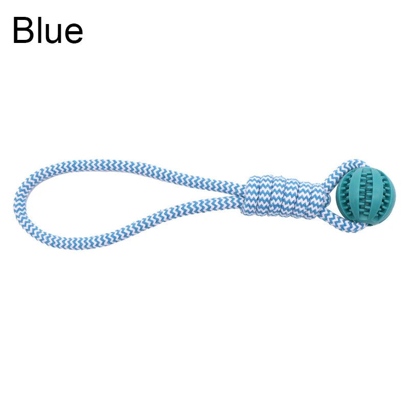 Pet Tooth Cleaning Ball with Rope