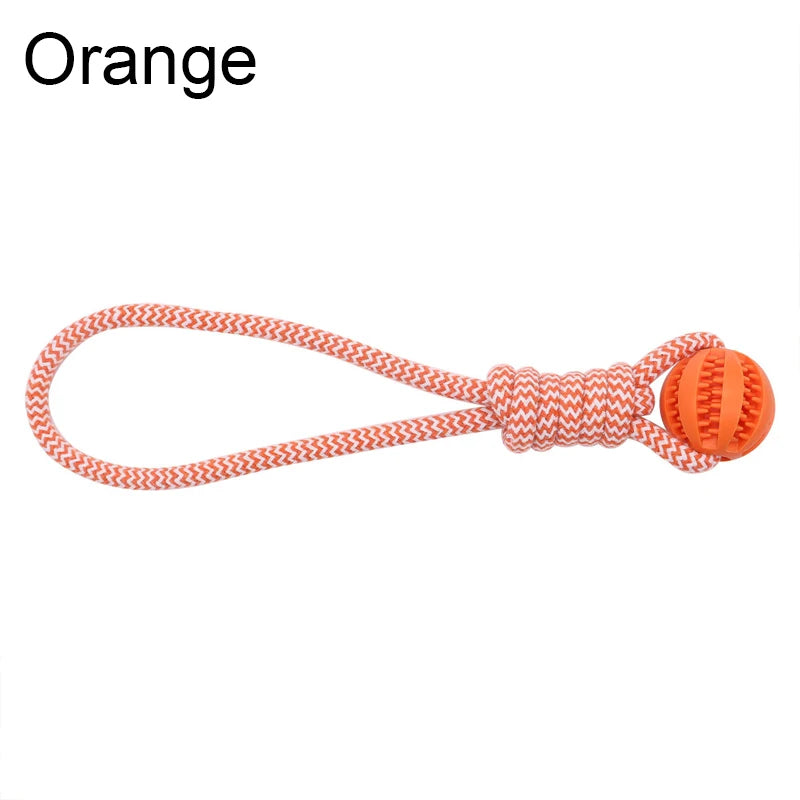 Pet Tooth Cleaning Ball with Rope