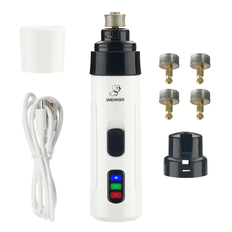 Ultra-Quiet Rechargeable Pet Nail Trimmer
