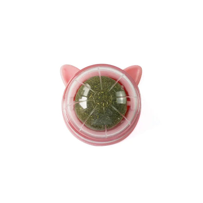 Natural Catnip Wall-Mounted Scratching Ball