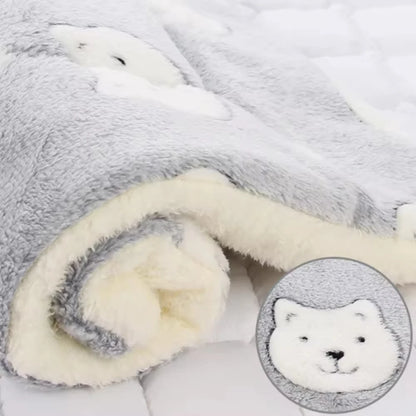 Ultra Soft Coral Velvet Pet Blanket