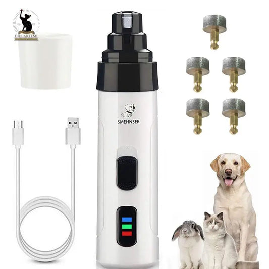 Ultra-Quiet Rechargeable Pet Nail Trimmer