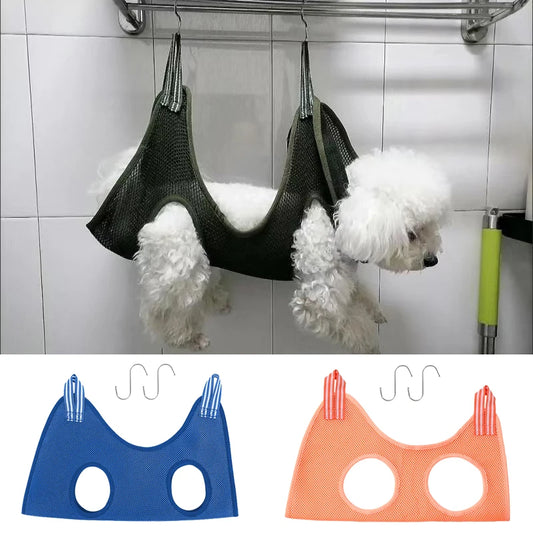 Mesh Breathable Dog Grooming Hammock