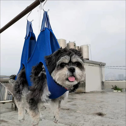 Mesh Breathable Dog Grooming Hammock