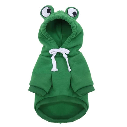 Cute Frog Hoodie for Pet