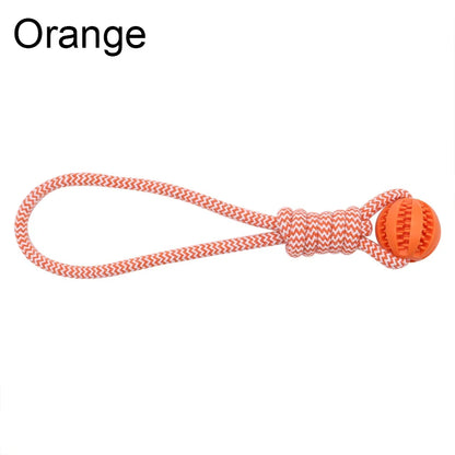 Pet Tooth Cleaning Ball with Rope