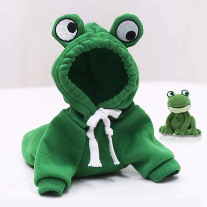 Cute Frog Hoodie for Pet